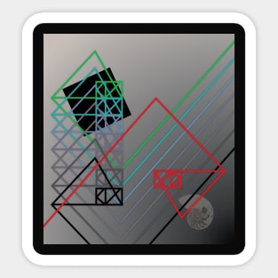 Golden Rectangle Sticker